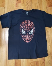 SPIDY SENSE GILDAN ULTRA COTTON BLACK T-SHIRT