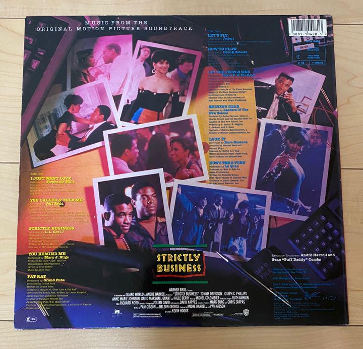 Strictly Business Original Soundtrack Record | eBay