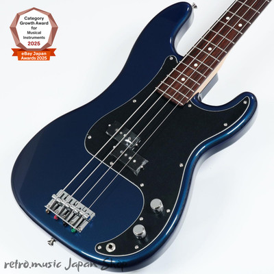 Fender Made in Japan FSR Hybrid II Precision Bass Rosewood Azurite Metallic