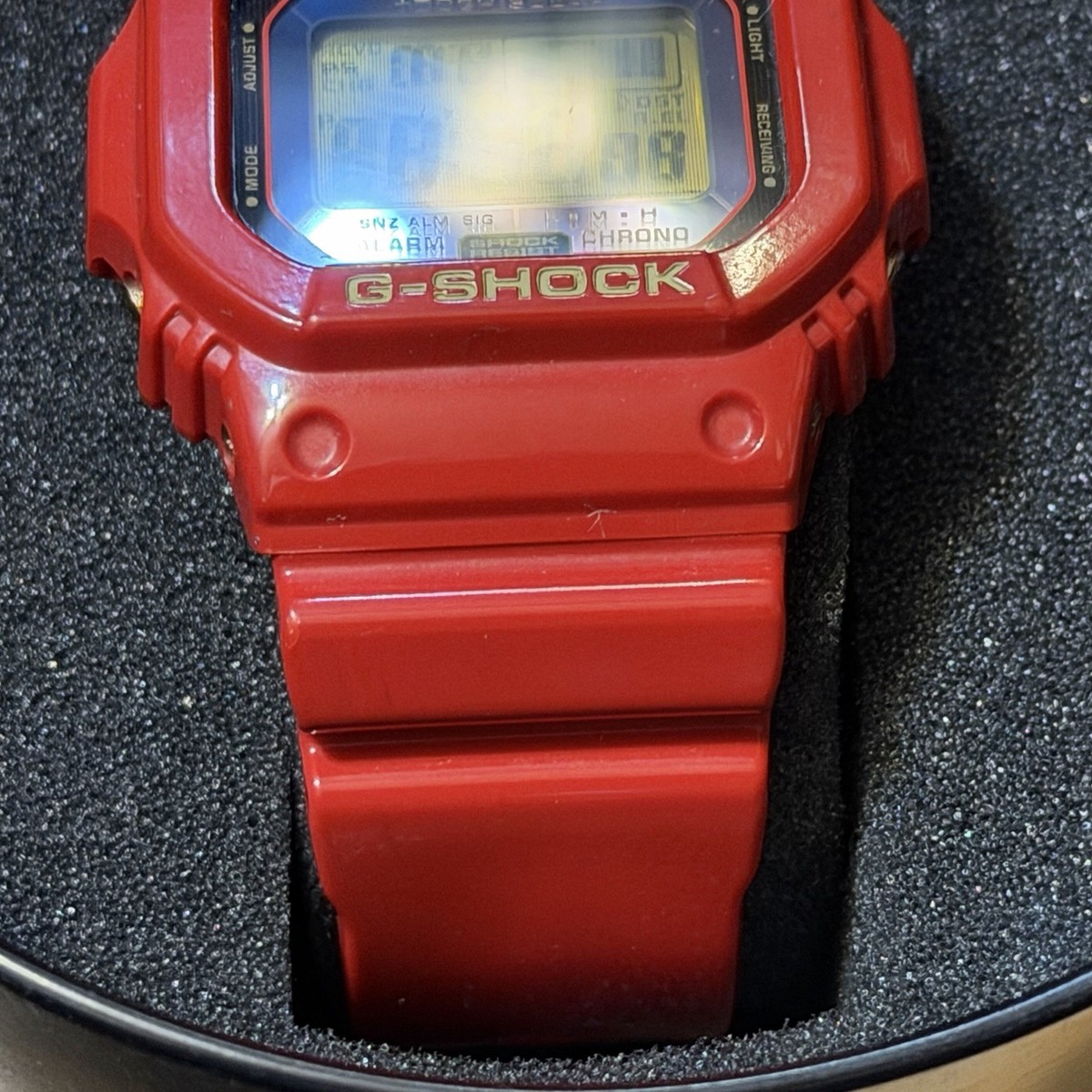 Casio G-Shock GW-M5630A-4 Rising Red 30th Anniversary Solar Atomic