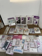 Gemini Crafters Companion embossing folder s& Die Sets Lot Card Making Huge Lot