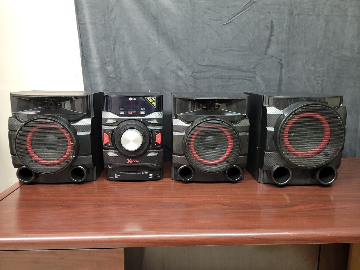 Lg Xboom Lg Cm4550 Subwoofer Bluetooth Speaker Lg Xboom 700w