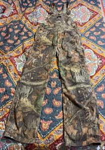 vintage “LIBERTY CAMO OVERALLS YOUTH 16R (16 R) camouflage Boys/Girls HUNTING