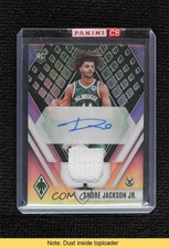 2023 Panini Phoenix Rookie Jersey /199 Andre Jackson Jr #RJA-AJJ Auto READ 0z9a