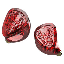 TANGZU Waner SG 2 Red Lion IEM Earphones - Bass Edition Sancai and Sonic tips UK