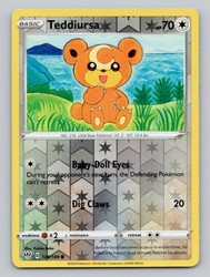 Teddiursa 138/189 Darkness Ablaze Reverse Holo