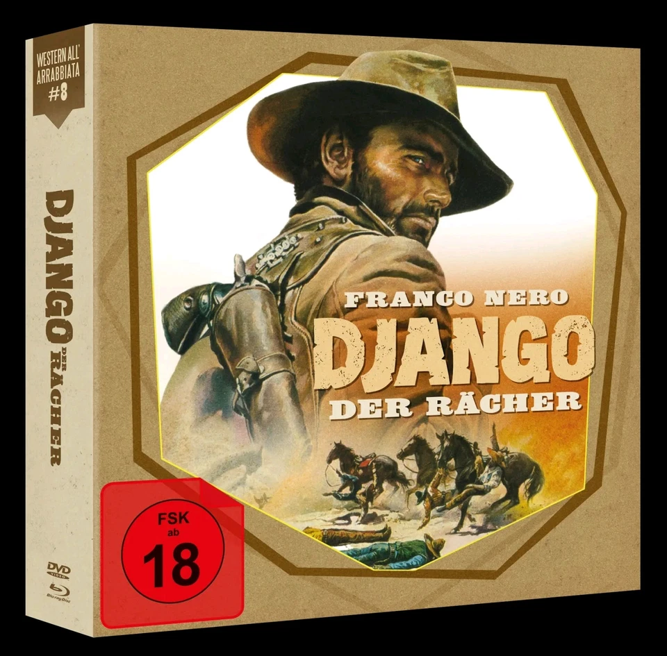 Django Der Rächer Blu-ray/DVD, Franco Nero, Neuerscheinung OVP,Booklet u. POSTER - Bild 2 von 4