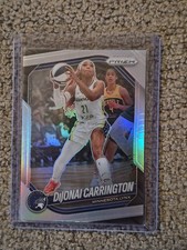 2025 WNBA PRIZM DIJONAI CARRINGTON PRIZM REFRACTOR
