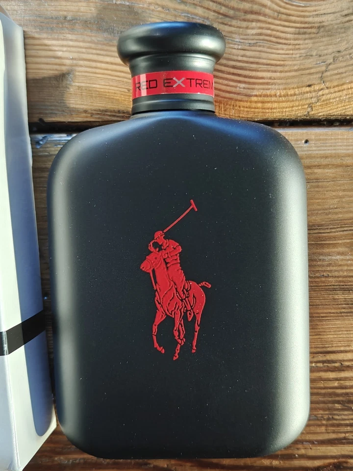 Ralph Lauren Polo RED EXTREME Parfum Men 4.2 oz Cologne EDP Spray AUTHENTIC  - Image 2 of 4