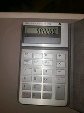 Vintage Texas Instruments TI-1768 Pocket Calculator Solar Working Mini Compact