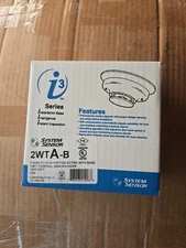 System Sensor 2WTA-B Photoelectric i3 Series Smoke Detector 2 Wire New Open Box