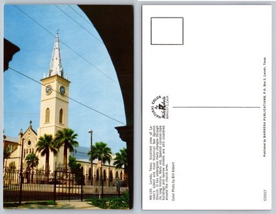 Immaculate Conception Cathedral Brownsville Texas Postcard