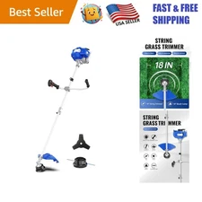 Lightweight 52cc Gas Trimmer/Edger & Brush Cutter – Ergonomic and Easy to Start