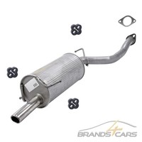 Atec EndschalldÄMpfer Auspuff SchalldÄMpfer FÜR Subaru Forester SG 2.0 AWD 02-08