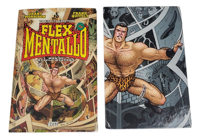 Man of Muscle Mystery Flex Mentallo by Grant Morrison Hardcover Book