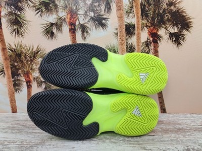 Adidas Barricade 13 Black Lucid Lemon Tennis Shoes Pickleball