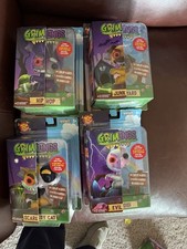 Fingerlings Grimlings Scaredy Cat Junk Yard Evil Gigi Hip Hop NIB Lot of 4