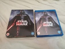 Star Wars: The Complete Saga Episodes Blu-ray Region Free 6 Movies, 9 Disc Set
