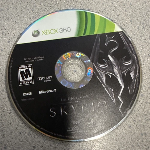 The Elder Scrolls V: Skyrim Xbox 360 Game Disc Only
