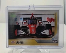 2025 Parkside Indycar #51 Tristan Vautier Dale Coyne Racing Car Card 