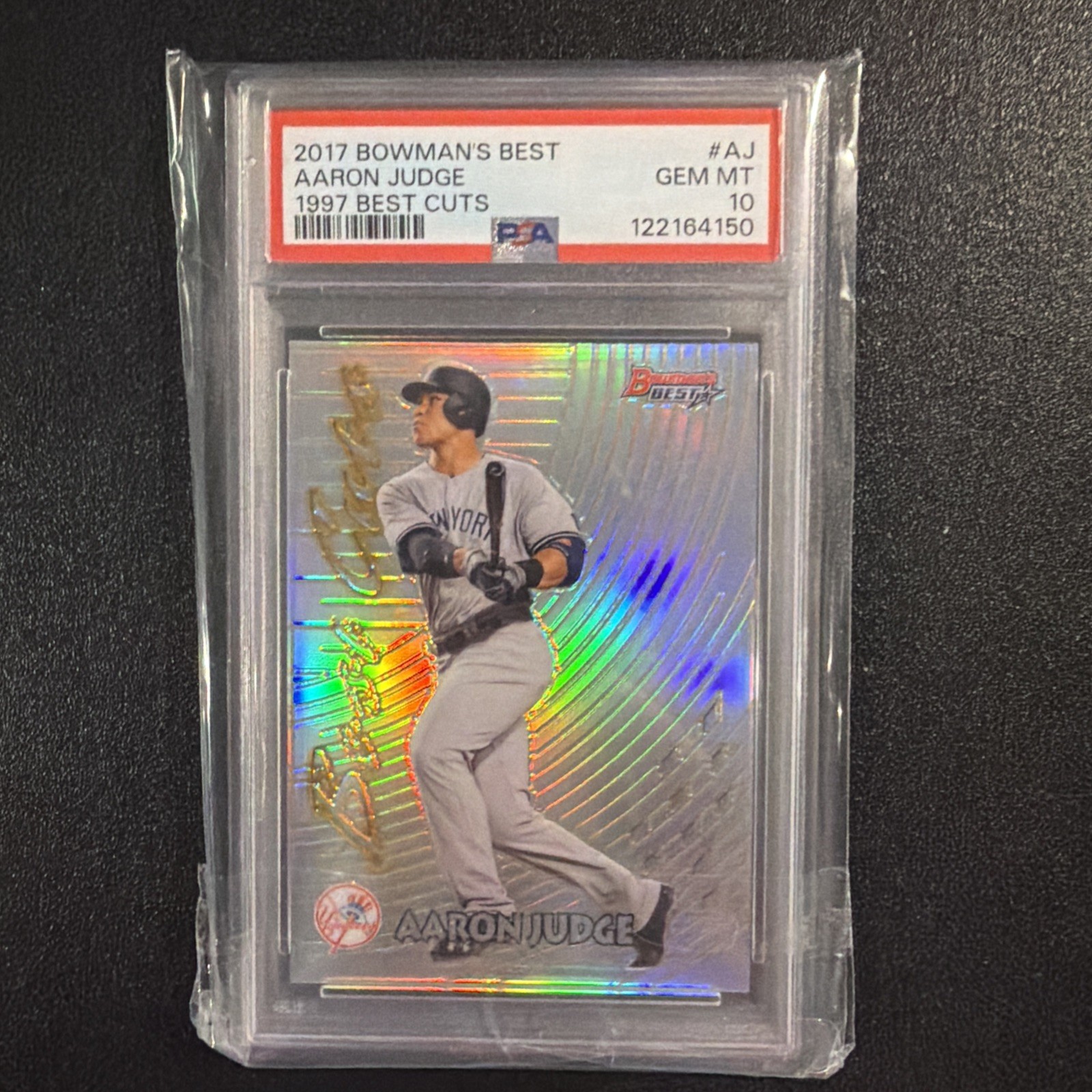 AARON JUDGE 2017 BOWMAN'S BEST 1997 BEST CUTS #97BC-AJ PSA 10 GEM MINT YANKEES🔥