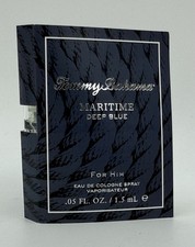 Tommy Bahama Maritime Deep Blue Sample .05 Oz Eau de Cologne Spray For Him New
