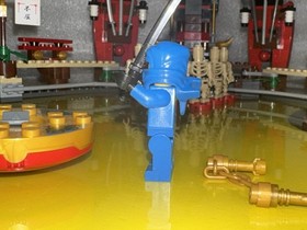 Lego ninjago skeleton bowling comes With minty Jay dx and spinner  Read Discrp