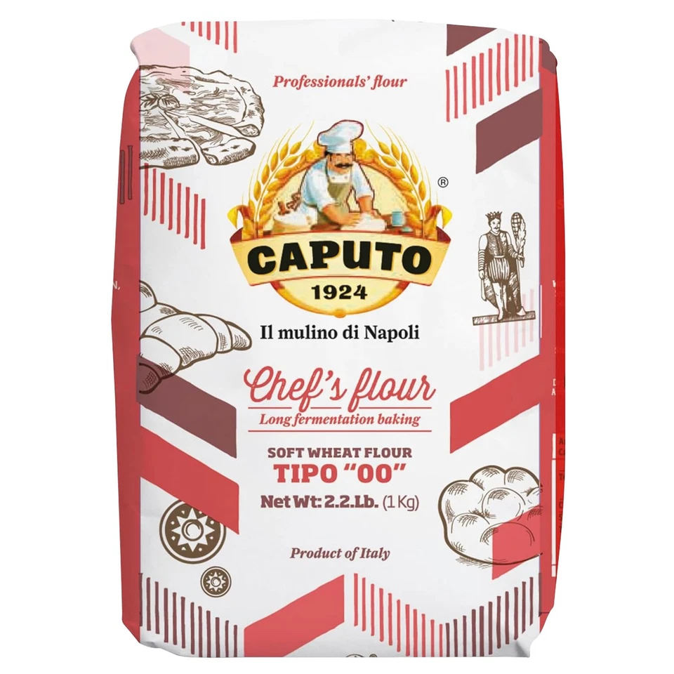Antimo Caputo Chefs Flour 2.2 磅(10 件)- 意大利双零 00 - 柔软 — 第 2/4 张图片