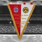 FC Bayern München v Borussia Dortmund DFB Pokal 2008 Finale Pennant 48cm X 36cm