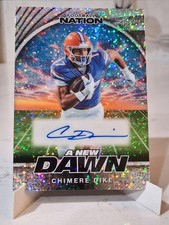 2025 Leaf Football Nation A New Dawn Chimere Dike Autograph 4/15