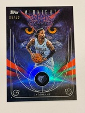 2025-26 Topps Midnight Ja Morant Night Owls SSP /50 Memphis Grizzlies /50