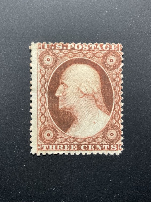 US Stamp #26 Mint Hinged 3¢ Type III of 1857 CV$75.00+