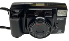 Minolta Freedom Zoom 90 35mm Film Camera, Film, New Battery, Case - Works Great 