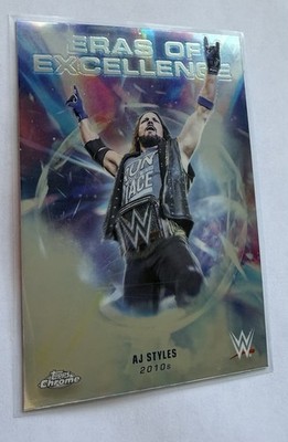 AJ Styles #ERA-26 Eras Of Excellence - 2026 Topps Chrome WWE