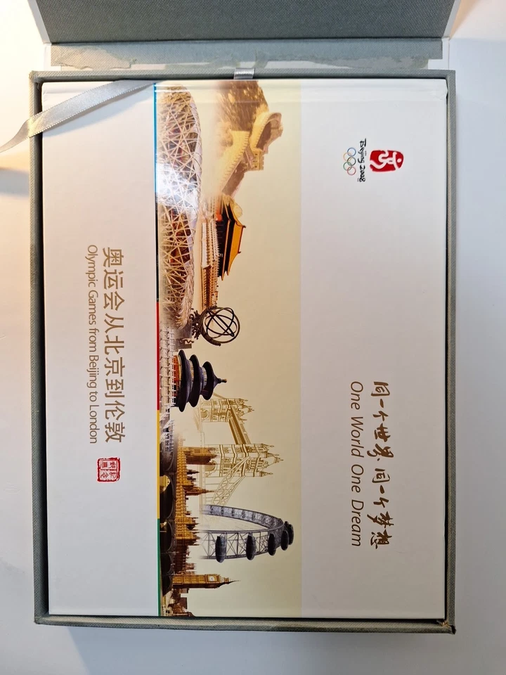 Beijing 2008 Olympics Ine World One Dream Chinese Stamp Book And Cover. - Image 3 of 4