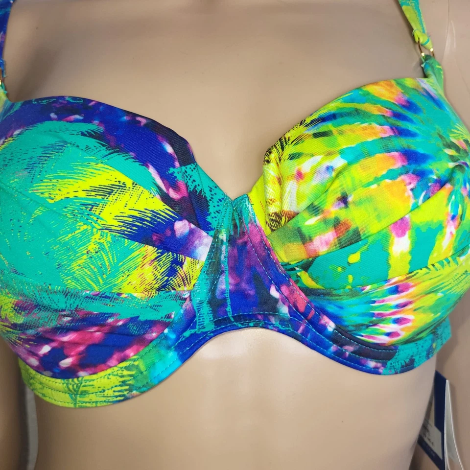 Luxus Bikini, Cyell, Größe 70/32, Cup F, Schwimm Bade Oberteil Top BH Damen neu - Bild 4 von 4