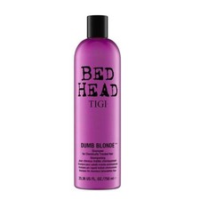 TIGI Bed Head Dumb Blonde Shampoo Color Care Repairing Hair Cleanser 25.36oz 0.64 per gallon