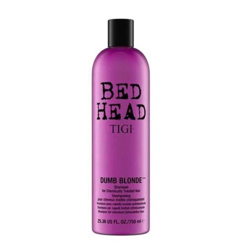 TIGI Bed Head Dumb Blonde Shampoo Color Care Repairing Hair Cleanser 25.36oz
