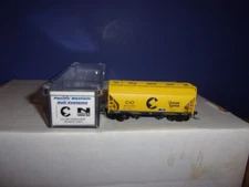 N SCALE IMRC/PWRS 1067G CHESSIE/C&O/604786 ACF 2 BAY COVERED HOPPER