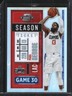 2020-21 Panini Contenders Optic Paul George #50 Silver