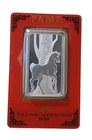 2014 Pamp Lunar Horse Silver Bar - 1 oz
