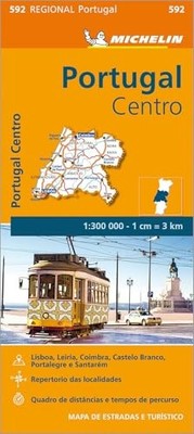 MICHELIN - Portugal Centro -  Regional Map 592   Map - Map - J245z