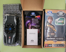 AMD Radeon Sapphire HD 6870 1 GB with original box and accessories 