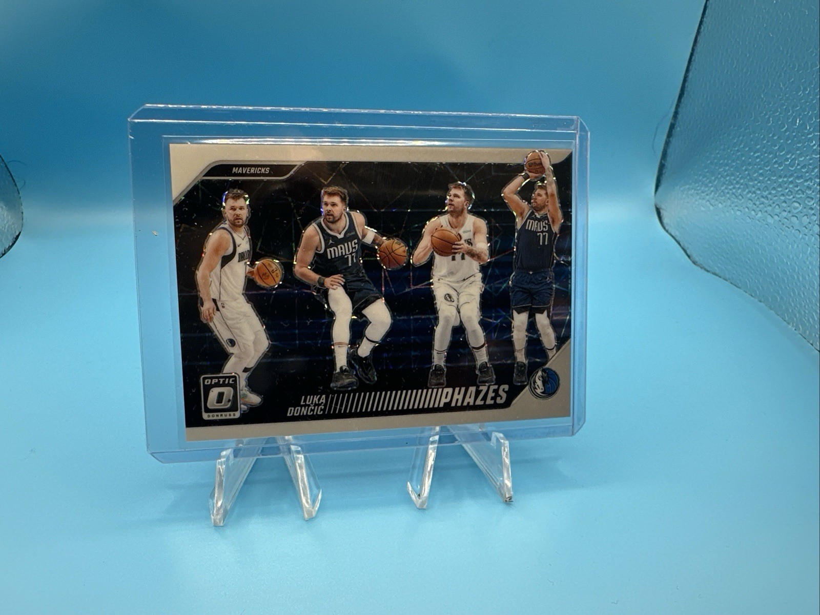 Luka Doncic 2024-25 Donruss Optic Phazes Case Hit SSP Mavericks/Lakers Rare