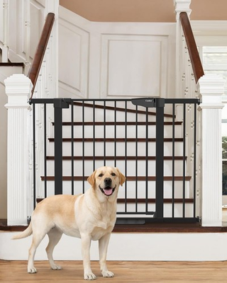 #ad #ad Cumbor 29.7 46quot; Baby Gate for Stairs Wide Pressure Mount Walk Through Safety $69.99