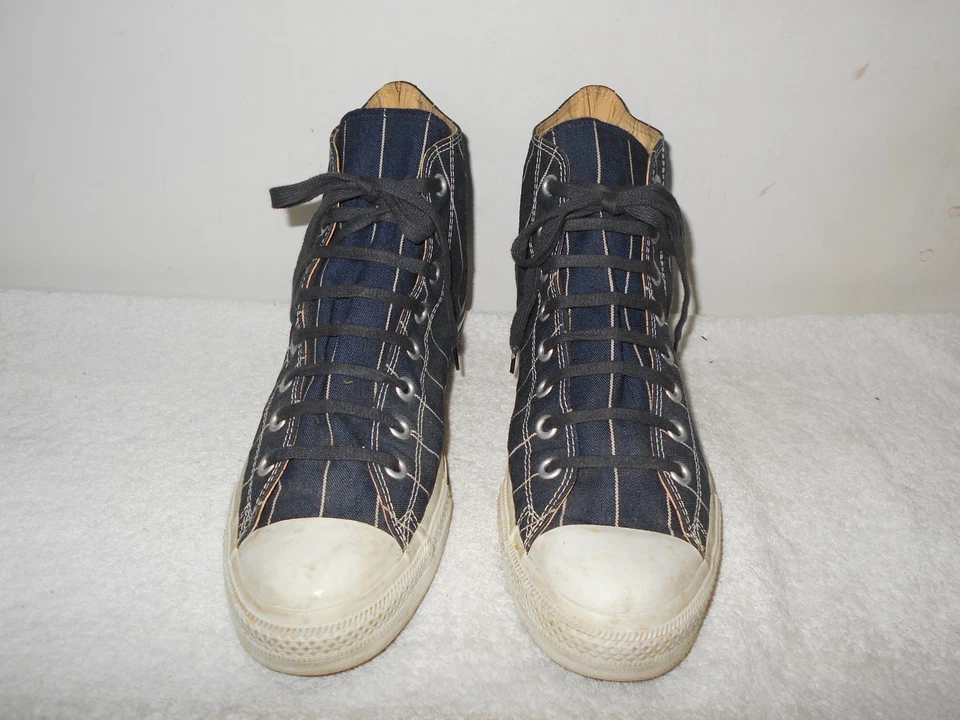 Converse X John Varvatos 2007 azul denim para hombre EE. UU. 11 ZAPATOS CHUCK TAYLORS       Foto 2 de 4