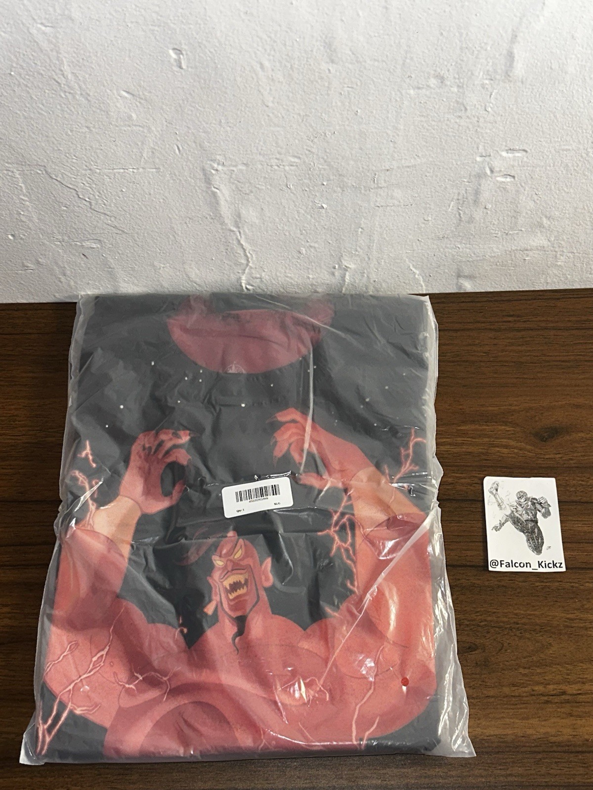 Disney x Bobby Kim Jafar as Red Genie Aladdin Tee Limited Release Size XL INHAND