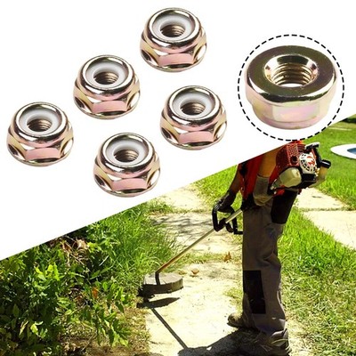 5PCS String Trimmer Brush Cutter Gear For Head Case Spare Parts M10x1.25 Nuts