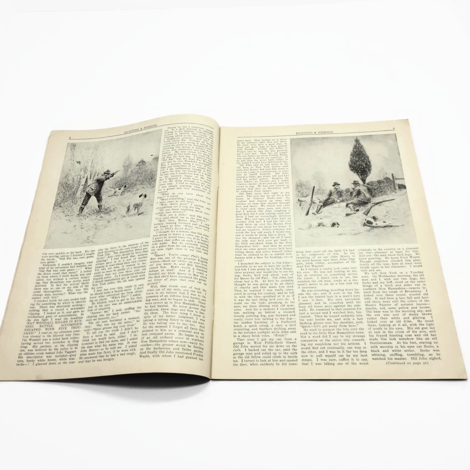 Vintage September 1927 Hunting and Fishing Magazine Ad Book • Black Bear