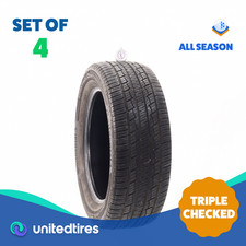 Set Of 4 Used 22555r17 Continental Controlcontact Tour As Plus 1afjj